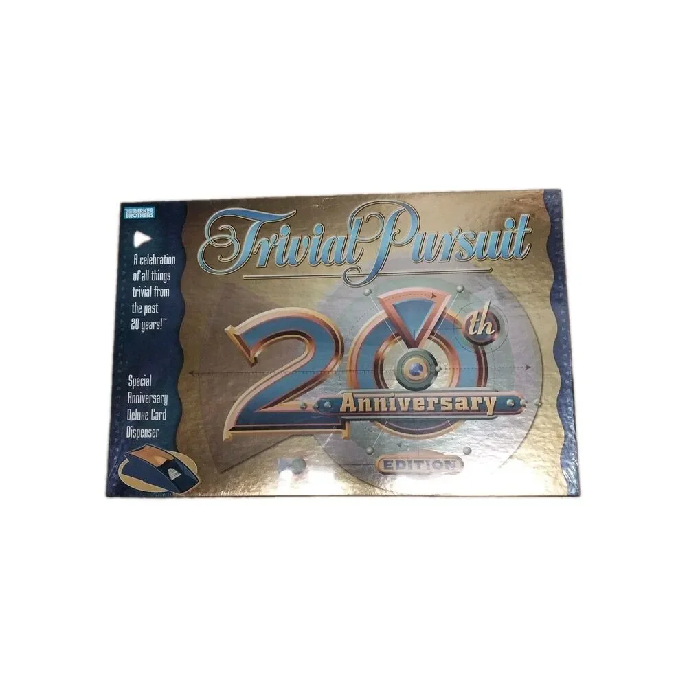 Trivial Pursuit 20th Anniversary Edition New In Box Sealed